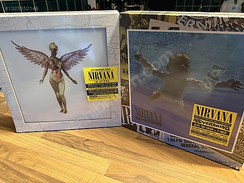 Nirvana Nevermind + In Utero 30. Yıl Özel Plak Setleri - Müzik