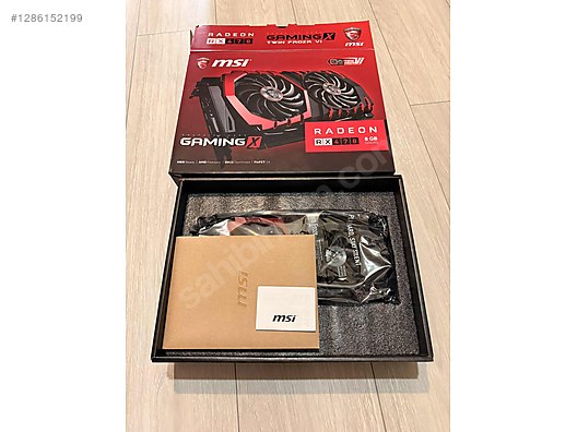 MSI Radeon RX 470 Gaming X 8GB GDDR5 Kutulu sahibinden.comda