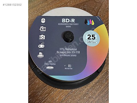 2 ad. Boş BD-R zarfıyla Bluray DVD on sahibinden.com - 1288152302