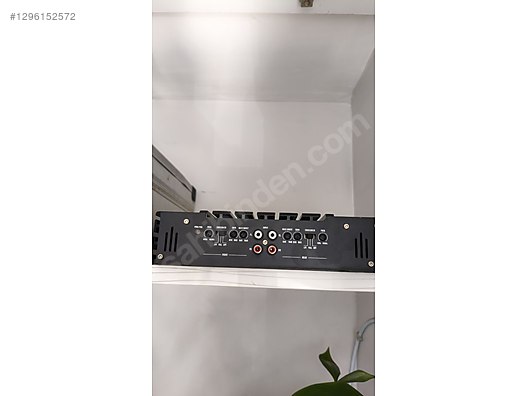 Paket Ses Sistemi / 4 ADET 25 CM MİD + TWEETER + 4 KANAL AMFİ