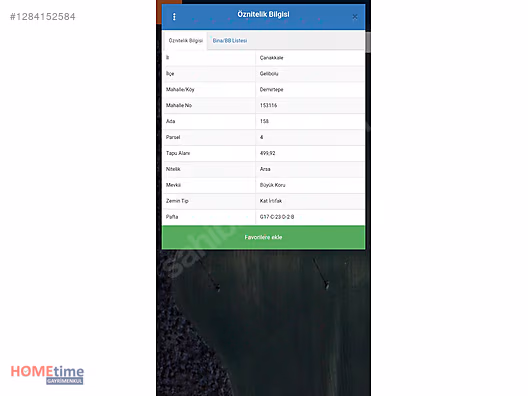 DENİZE 150 METRE MESAFEDE 500m ARSA #1284152584