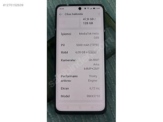 İkinci El ve Sıfır Alışveriş / Cep Telefonu & Aksesuar / Cep Telefonu / Realme / C55