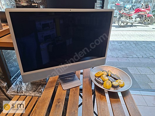 【超美品】Apple iMac M1 2021 8GB 256GB Apple / APPLE iMAC 2021 M1 8GB RAM 256GB SSD BLUE - MAGIC SET