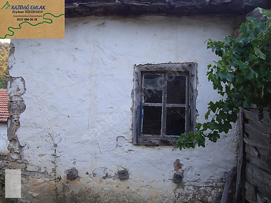 KAZDAĞ EMLAK�TAN ÇANAKKALE BAYRAMİÇ KAYKILAR KÖYÜ 2 KATLI TAŞ EV