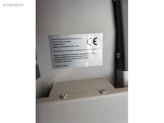 Everplus ems cihazı on sahibinden.com - 1326152707