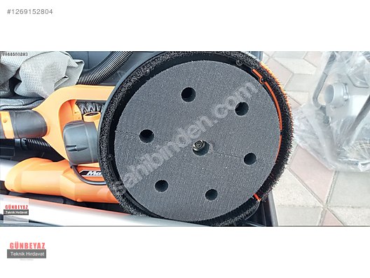 MAX EXTRA MX7285 TOZ EMİŞLİ ALÇIPAN ZIMPARA MAKINASI SIFIR ÜRÜN