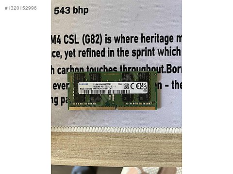 ddr4 16gb 3200mhz sahibinden.comda - 1320152996