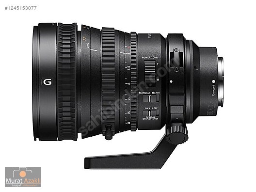 Lensler / Sony SEL 28-135mm f/4 FE PZ G OSS Lens-24 AY GARANTİ