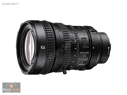 Lensler / Sony SEL 28-135mm f/4 FE PZ G OSS Lens-24 AY GARANTİ