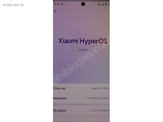 Used & Brand New Items / Cell Phones & Accessories / Cell Phones / Xiaomi / 15 Ultra