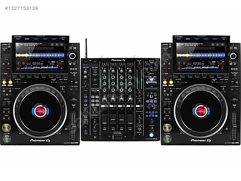 Pioneer Dj AlphaTheta CDJ 3000 (2adet) - DJM A9 Set sahibinden