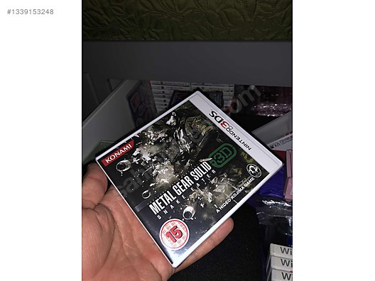Nintendo 3DS Metal Gear Solid on sahibinden.com - 1339153248