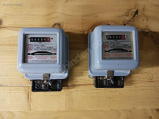İkinci El ve Sıfır Alışveriş / Bahçe & Yapı Market / Yapı Malzemeleri / Elektrik Tesisatı / Elektrik Sayacı