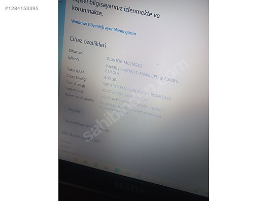 Used & Brand New Items / Computers / Laptops & Notebooks / Laptops / Vestel