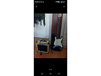 Elektrogitar ve amfi
