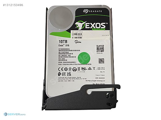 Seagate Exos X16 10TB HDD 開封済未使用品 Seagate Exos X16 Enterprise 10TB 3.5 sahibinden.comda - 1312153496