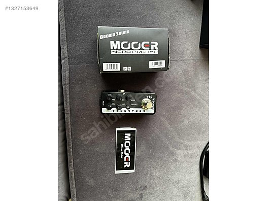 最終価格Mooer Micro Preamp 015 フットスイッチハット付き Mooer 015 micro preamp - Efekt Pedalı ve Diğer Enstrüman Yan