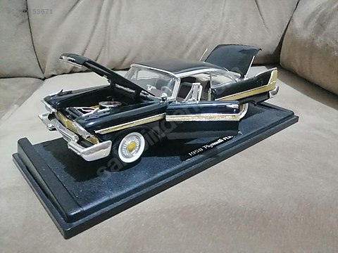 1958 Plymouth FURY 1:18 Koleksiyon Otomobil on sahibinden.com