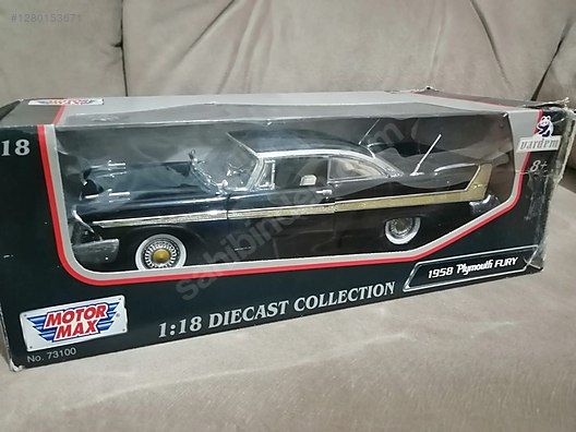 Motormax Diecast Model 1:18 Plymouth Araba - 1280153671