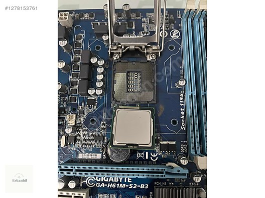Masaüstü Bilgisayar - Anakart GİGABYTE GA-H61M-S2-B3/İ7-2600 İŞLEMCİ Anakart Anakart