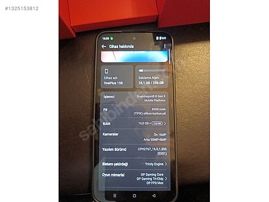 OnePlus / 6T / oneplus 8300 mah batarya on sahibinden.com - 1325153812
