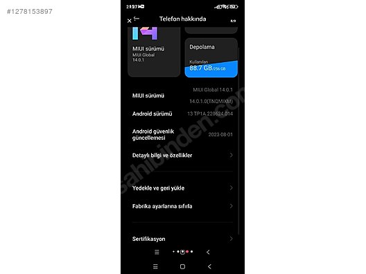 İkinci El ve Sıfır Alışveriş / Cep Telefonu & Aksesuar / Cep Telefonu / Xiaomi / Redmi Note 13