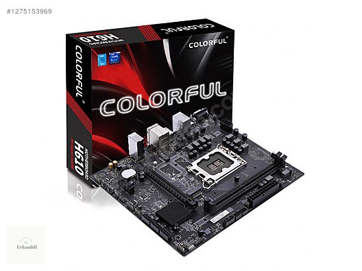 COLORFUL H610M-E M.2 V20 DDR4 3200MHz HDMI mATX 1700p Anakart - Anakart ve Tüm Masaüstü Bilgisayar Parçaları sahibinden.com'da