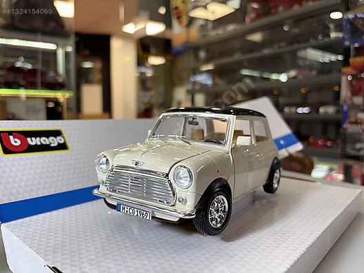 1/18 ミニクーパー Mini Cooper 1969 ダイキャスト製ブラーゴ Bburago Diecast Model 1:18 Mini Araba - 1324154060