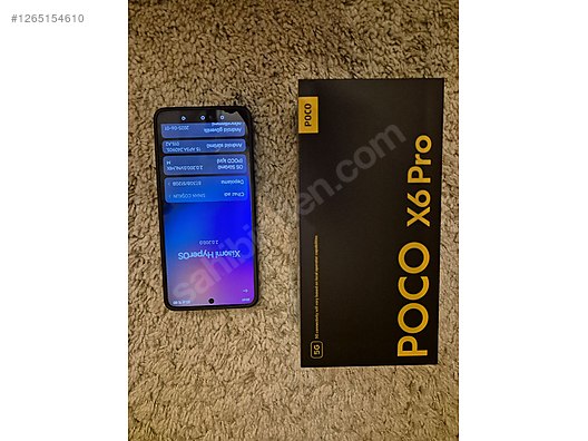 İkinci El ve Sıfır Alışveriş / Cep Telefonu & Aksesuar / Cep Telefonu / Xiaomi / Poco X6 Pro