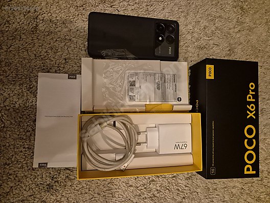 İkinci El ve Sıfır Alışveriş / Cep Telefonu & Aksesuar / Cep Telefonu / Xiaomi / Poco X6 Pro