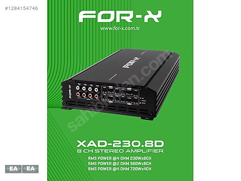 Amfi / FOR-X XAD-230.8D 8 KANAL AMFİ sahibinden.comda - 1284154746