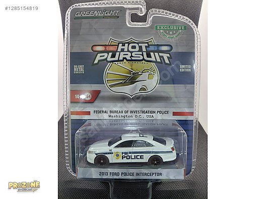 Greenlight Hot Pursuit: FBI Police 2013 Ford Police Interceptor on