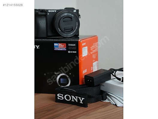 İkinci El ve Sıfır Alışveriş / Fotoğraf & Kamera / Dijital Fotoğraf Makinesi / Aynasız / Sony / Alpha a6300