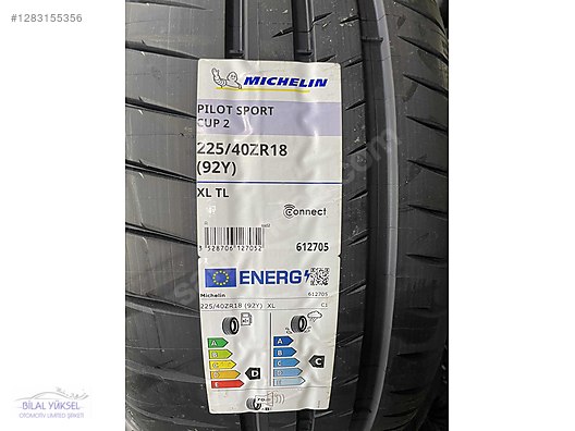 MİCHELİN 225/40R18 92Y PİLOT SPORT CUP 2 2025 PİST LASTİĞİ BY