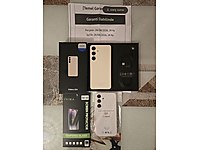 Samsung S24 128 gb kutulu 6 ay garantili samsung takas olur
