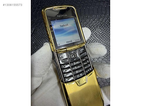 Nokia / 8800 / NOKİA 8800 CLASSIC GOLD FULL ORJINAL KAYITLI on