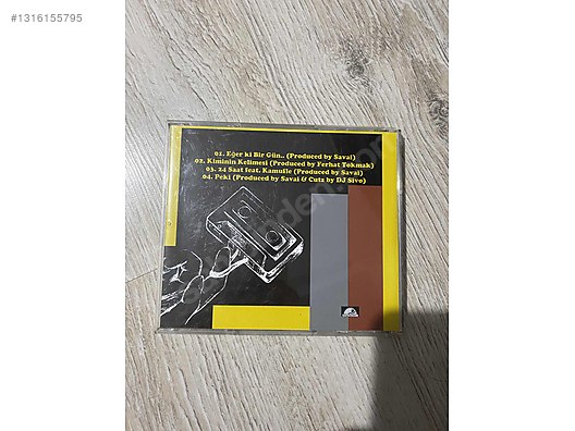 Sansar salvo kayıt dışı türkçe rap cd albüm - Müzik CD leri