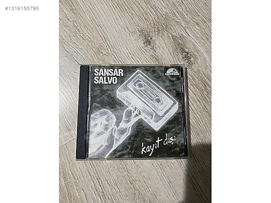 Sansar salvo kayıt dışı türkçe rap cd albüm - Müzik CD leri