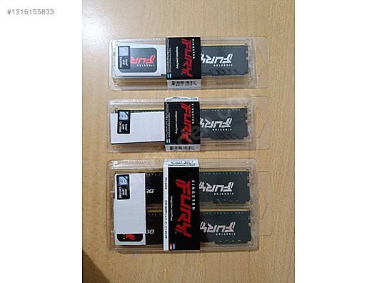 Kingston 8GBx4 Adet 32GB DDR4 3600 MHz RAM sahibinden.comda