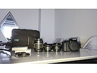 Canon EOS 650D Body + 18-55mm + 24mm f/2.8 + 50mm f/1.8