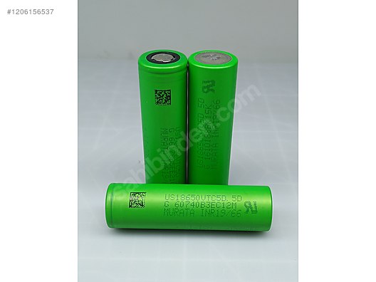 SONY 18650 VTC5D INR 2300-2399 Mah Aralığında 50 Adet - İkinci El