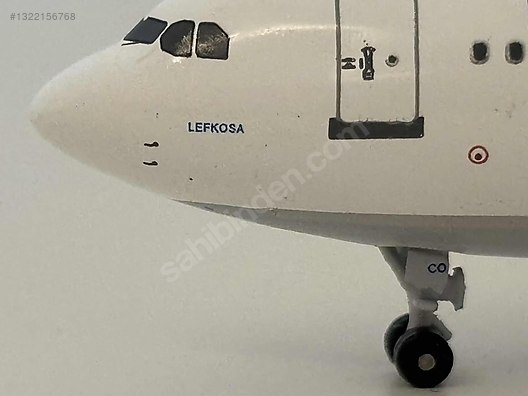 AIRBUS A310-200 Turkish Airlines LEFKOSA Diecast Model Uçak on