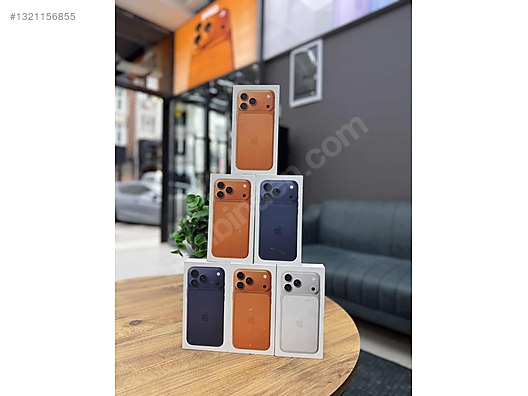 Apple / iPhone 17 Pro Max / CADDE APPLE'dan 17PROMAX 256GB SIFIR