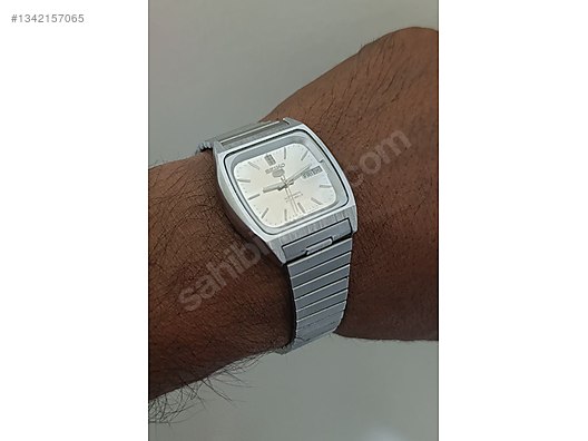 中古 美品 R.E.G. O-K hi stainless 35 Seiko / seiko5 otomatik TV kasa cam kapakli on sahibinden.com