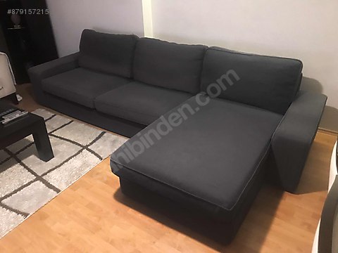 living room furniture ikea kivik 3lu ve uzanma l koltuk at sahibinden com 879157215