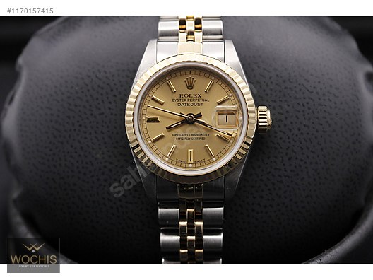 Rolex Rolex Datejust 69173 Champagne Steel Yellow Gold 26mm sahibinden da 1170157415
