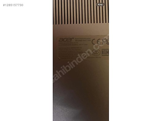 İkinci El ve Sıfır Alışveriş / Bilgisayar / Dizüstü (Notebook) / Laptop / Acer