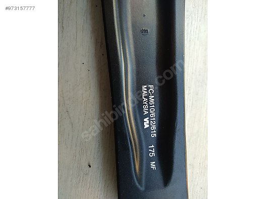 shimano fc m610 612 615 sol pedal kolu sifir ayarinda at sahibinden com 973157777