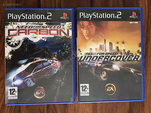 PlayStation 2 Need for Speed x 2. Orijinal PAL. on sahibinden.com