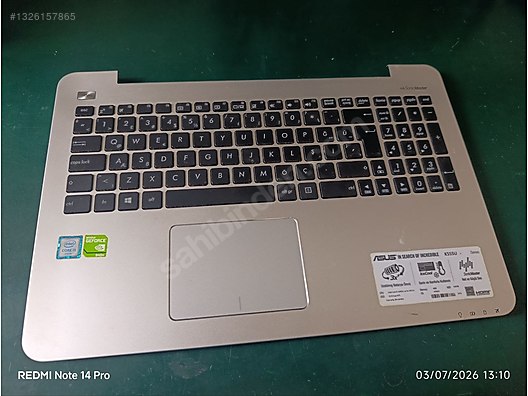 ASUS K555U KLAVYE KASASI ORJİNAL sahibinden.comda - 1326157865